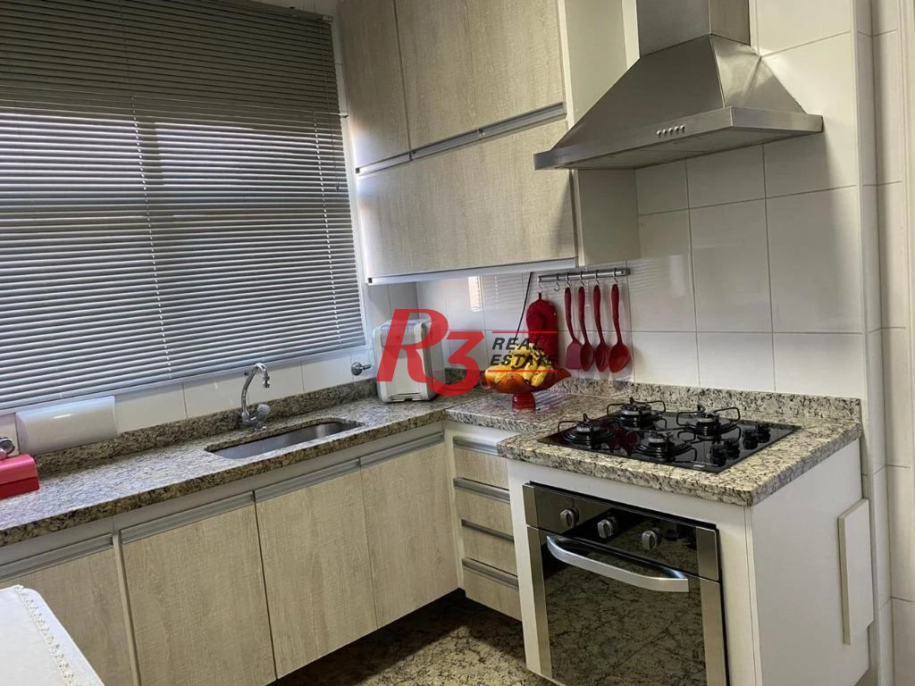 Apartamento com 3 dormitórios à venda, 93 m² por R$ 1.300.000,00 - Gonzaga - Santos/SP