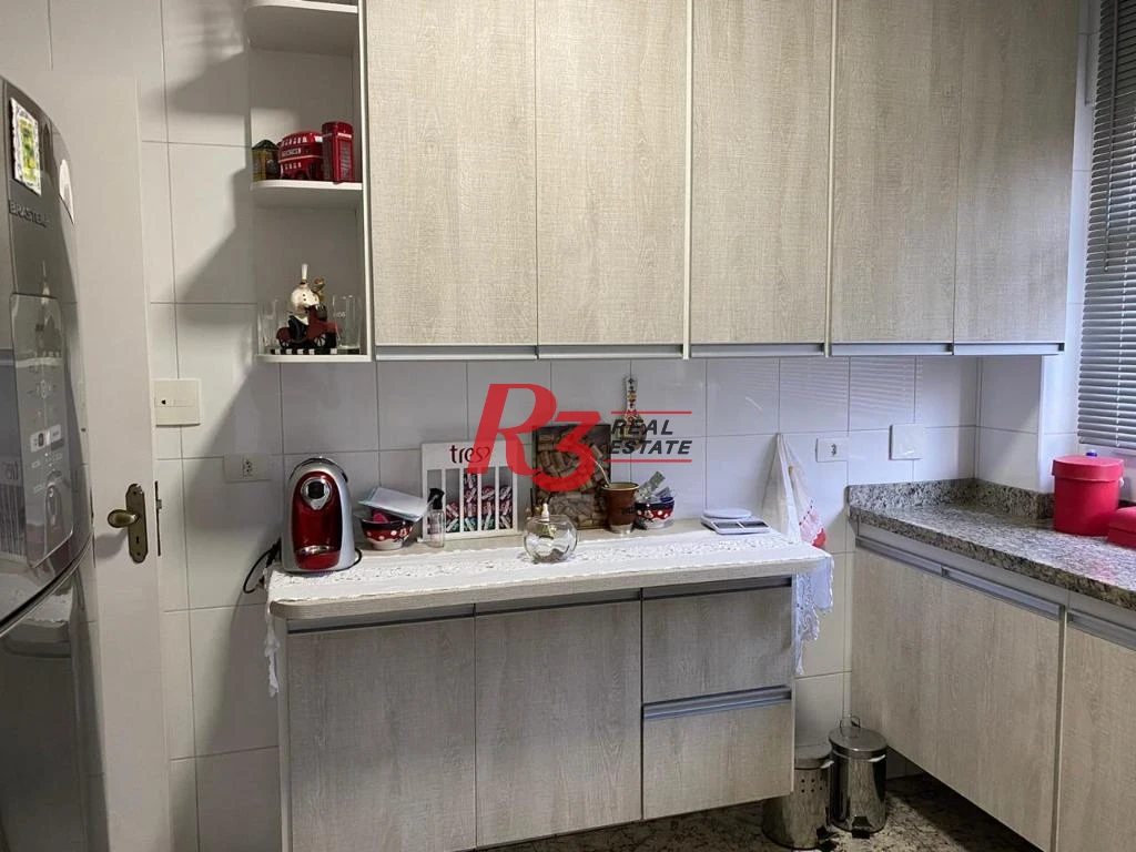 Apartamento com 3 dormitórios à venda, 93 m² por R$ 1.300.000,00 - Gonzaga - Santos/SP