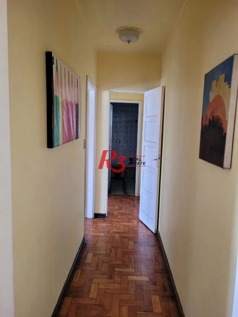 Apartamento com 2 dormitórios à venda, 85 m² por R$ 640.000,00 - Gonzaga - Santos/SP