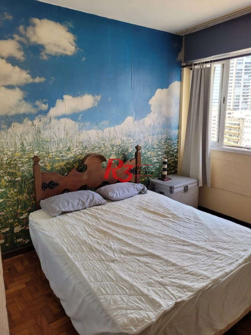 Apartamento com 2 dormitórios à venda, 85 m² por R$ 640.000,00 - Gonzaga - Santos/SP