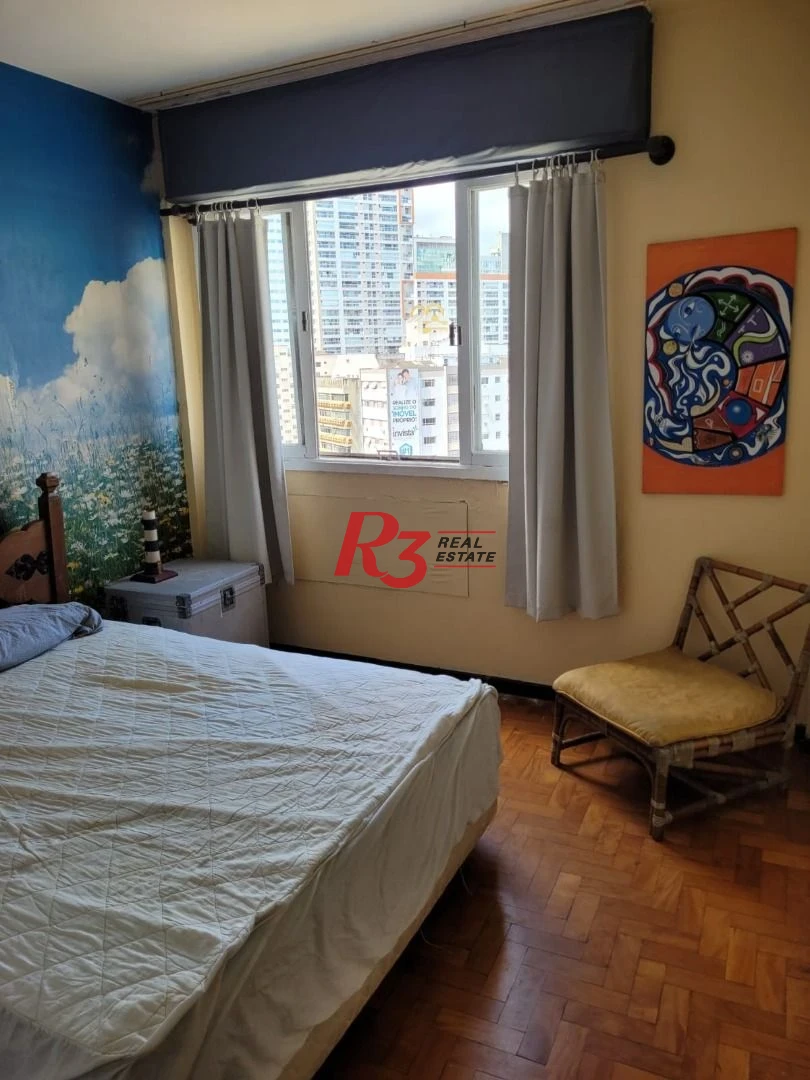 Apartamento com 2 dormitórios à venda, 85 m² por R$ 640.000,00 - Gonzaga - Santos/SP