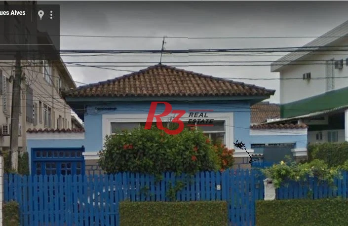 Terreno à venda, 490 m² por R$ 1.500.000,00 - Macuco - Santos/SP