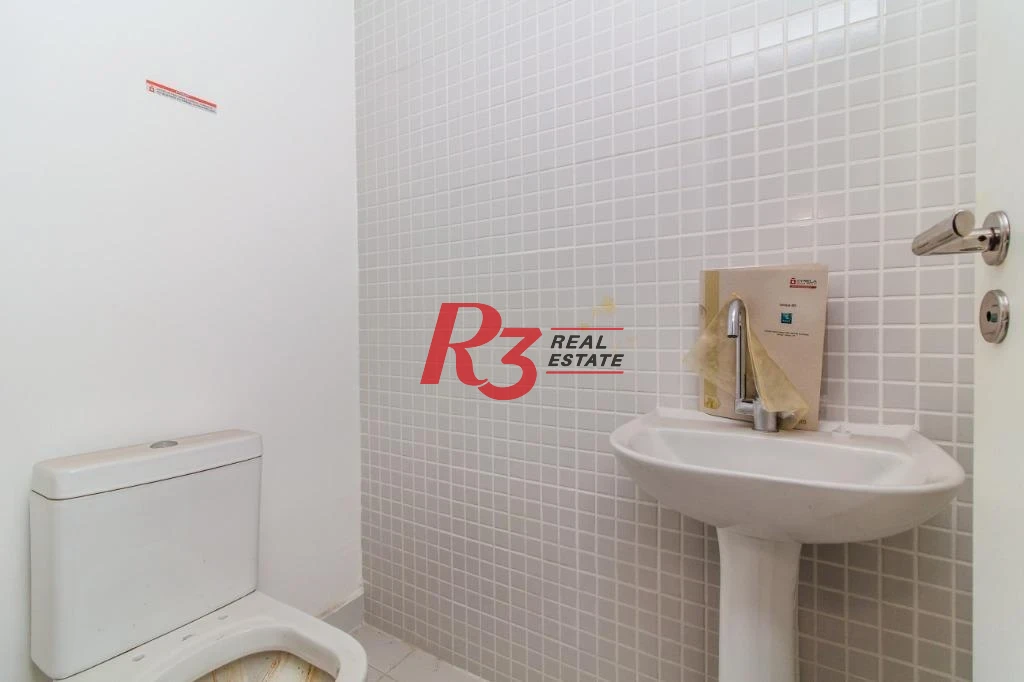 Sala à venda, 43 m² - Valongo - Santos/SP