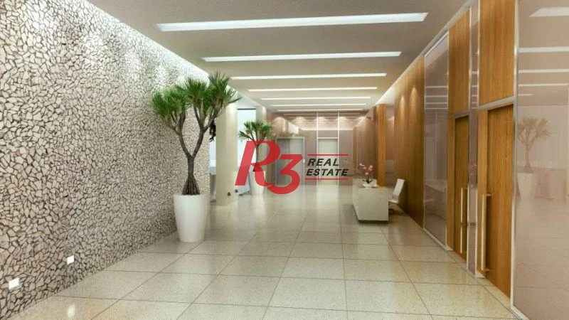 Sala, 66 m² - Valongo - Santos/SP