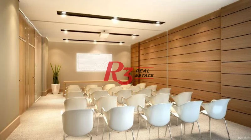 Sala, 66 m² - Valongo - Santos/SP