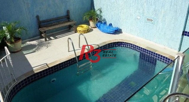 Cobertura com 3 dormitórios à venda, 220 m²  - Vila Belmiro - Santos/SP