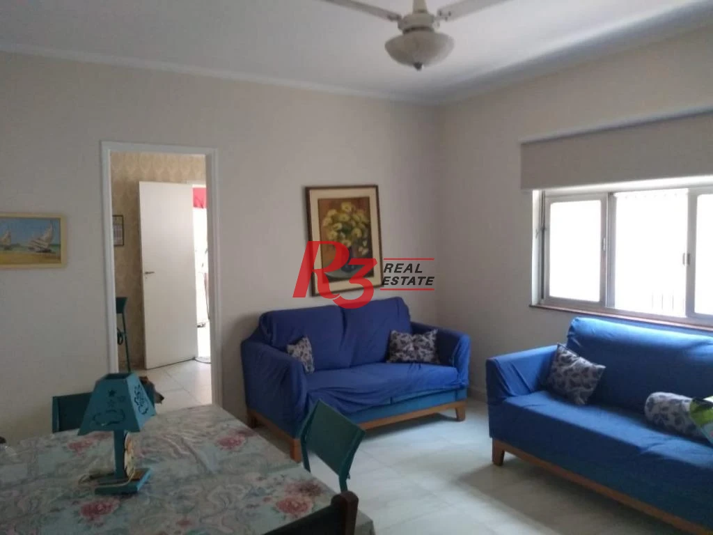 Apartamento com 3 dormitórios à venda, 110 m² por R$ 490.000,00 - Boqueirão - Santos/SP