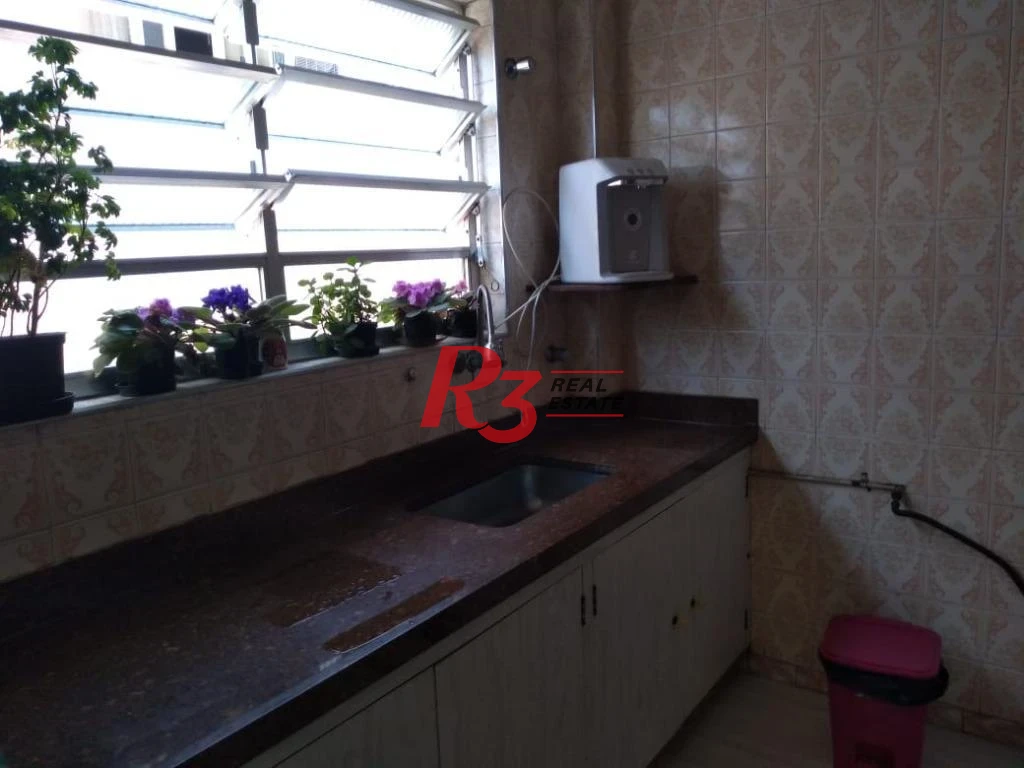 Apartamento com 3 dormitórios à venda, 110 m² por R$ 490.000,00 - Boqueirão - Santos/SP