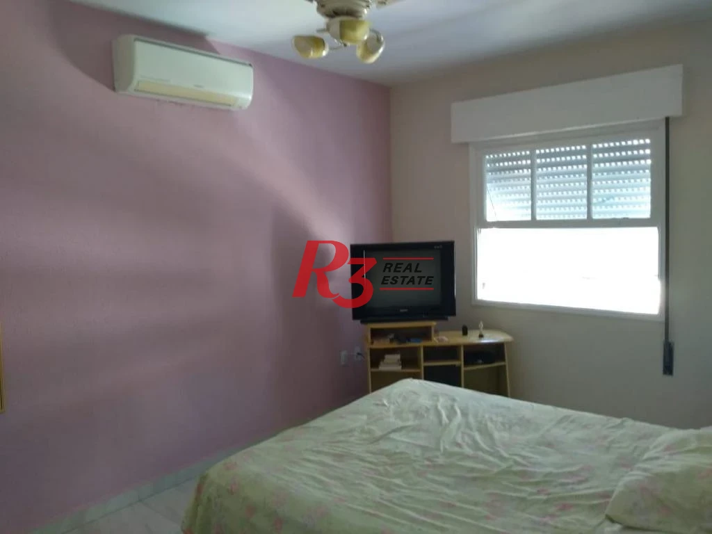Apartamento com 3 dormitórios à venda, 110 m² por R$ 490.000,00 - Boqueirão - Santos/SP