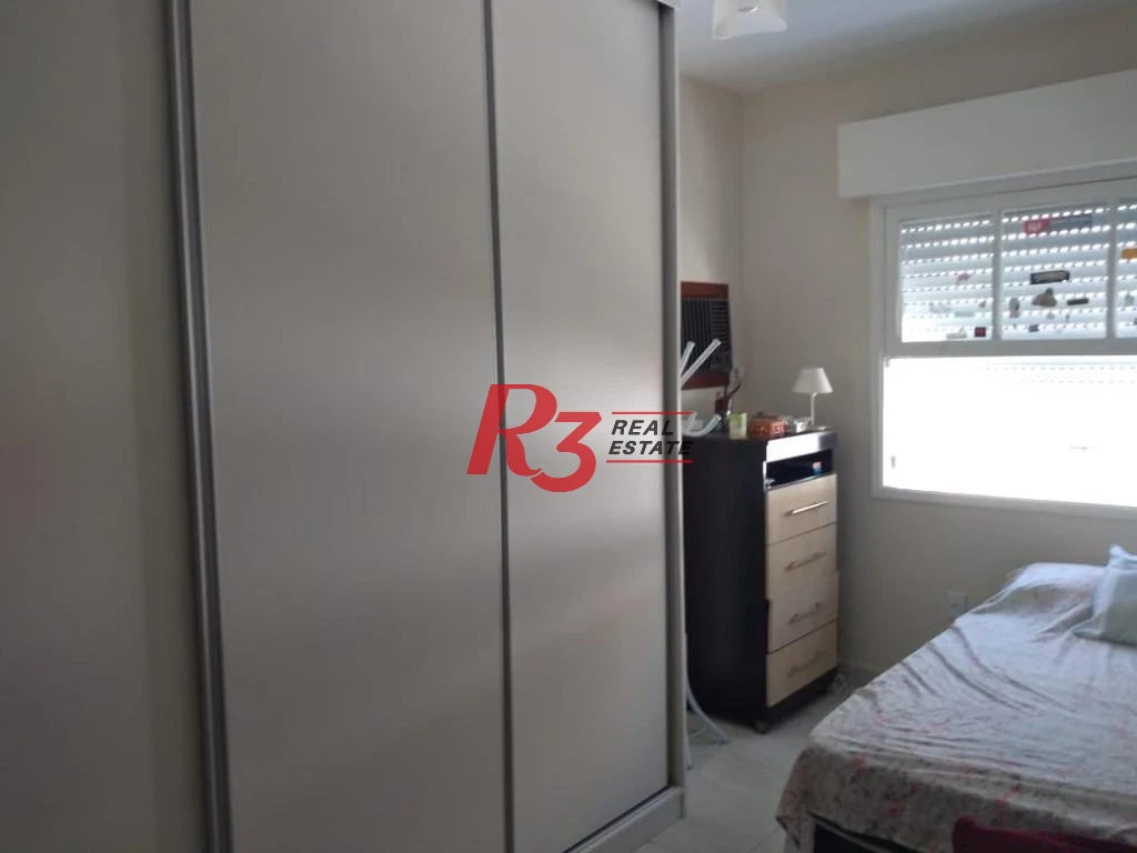 Apartamento com 3 dormitórios à venda, 110 m² por R$ 490.000,00 - Boqueirão - Santos/SP