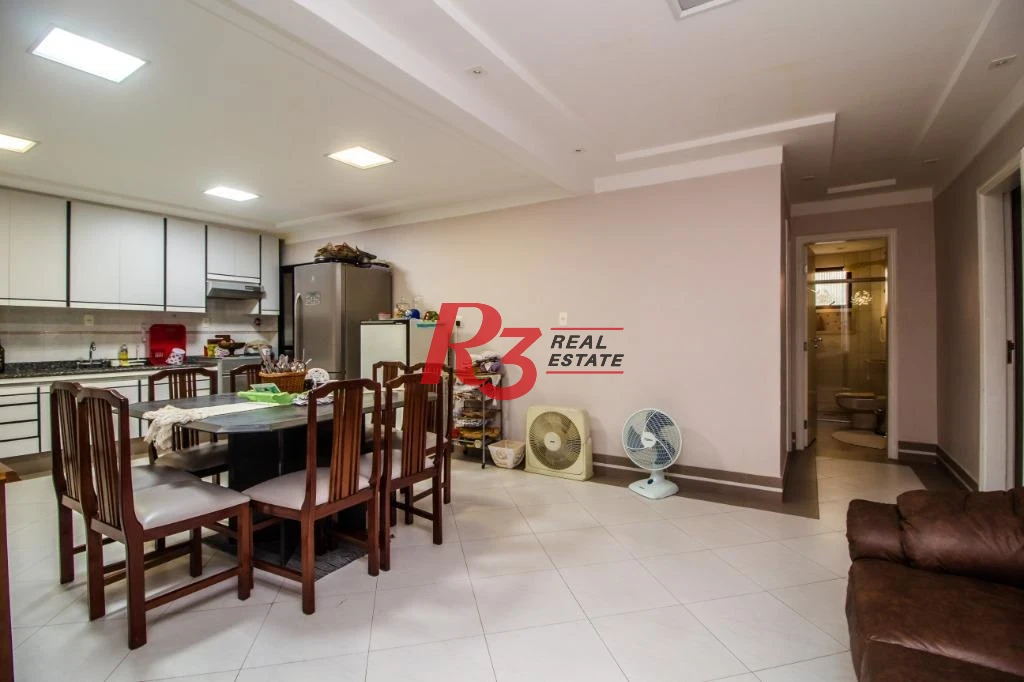 Apartamento com 3 dormitórios à venda, 160 m²  - Canto do Forte - Praia Grande/SP