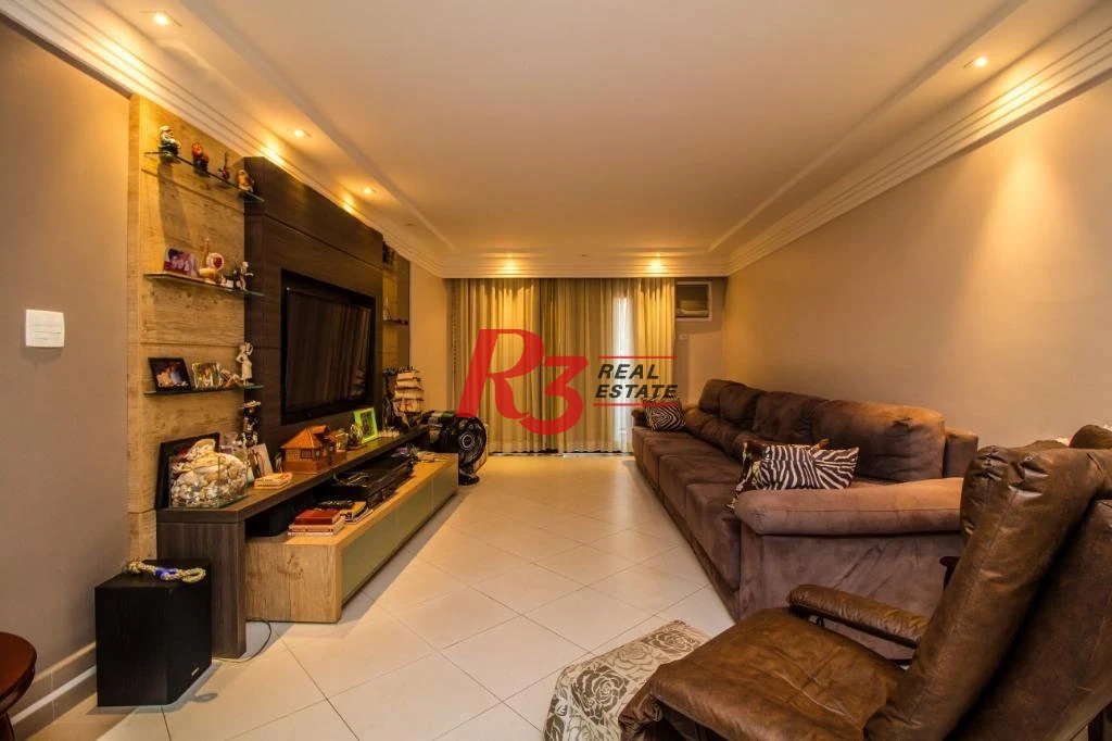 Apartamento com 3 dormitórios à venda, 160 m²  - Canto do Forte - Praia Grande/SP