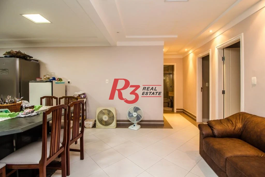 Apartamento com 3 dormitórios à venda, 160 m²  - Canto do Forte - Praia Grande/SP
