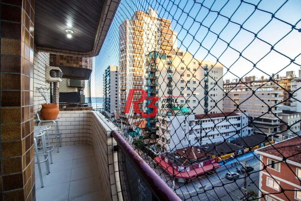 Apartamento com 3 dormitórios à venda, 160 m²  - Canto do Forte - Praia Grande/SP