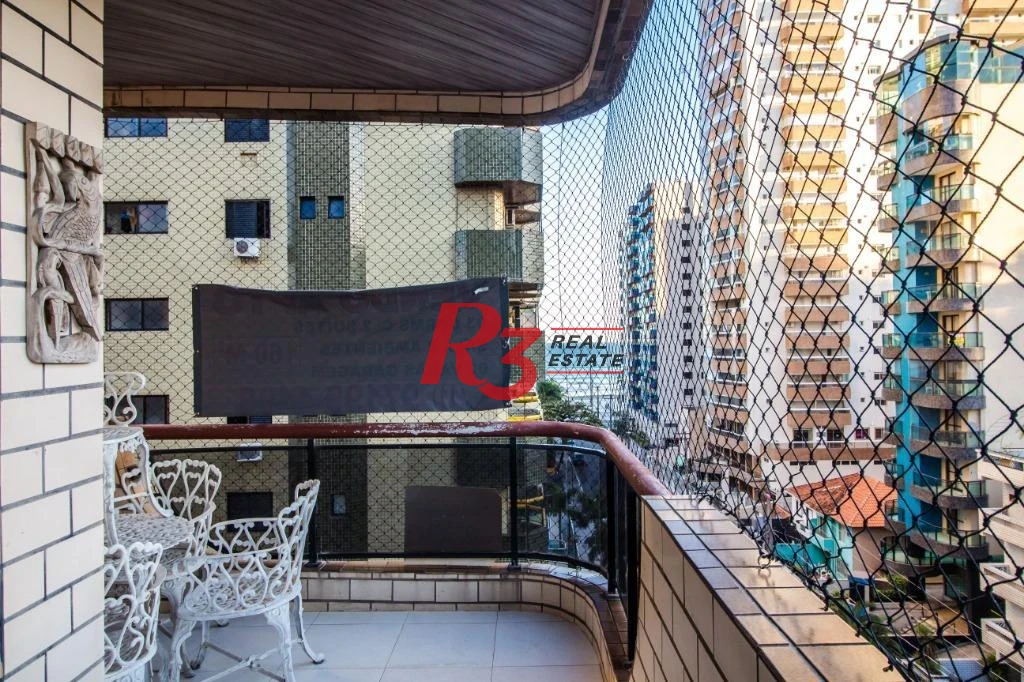 Apartamento com 3 dormitórios à venda, 160 m²  - Canto do Forte - Praia Grande/SP