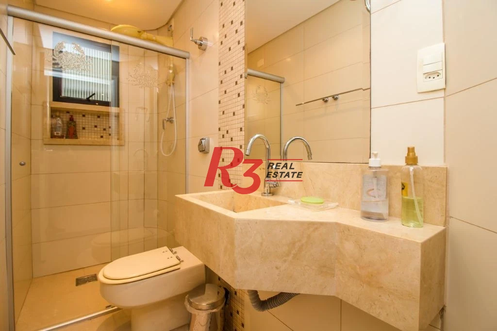 Apartamento com 3 dormitórios à venda, 160 m²  - Canto do Forte - Praia Grande/SP