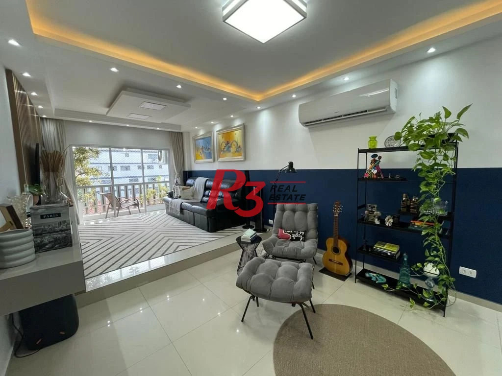 Apartamento à venda, 111 m² por R$ 735.000,00 - Aparecida - Santos/SP