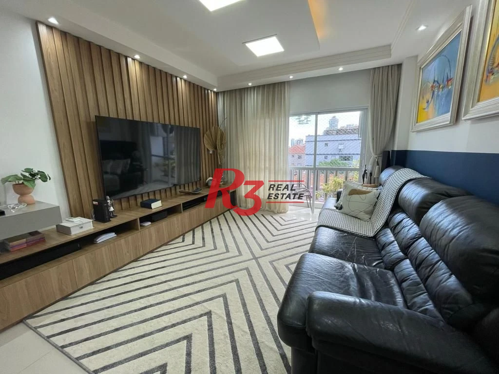 Apartamento à venda, 111 m² por R$ 735.000,00 - Aparecida - Santos/SP