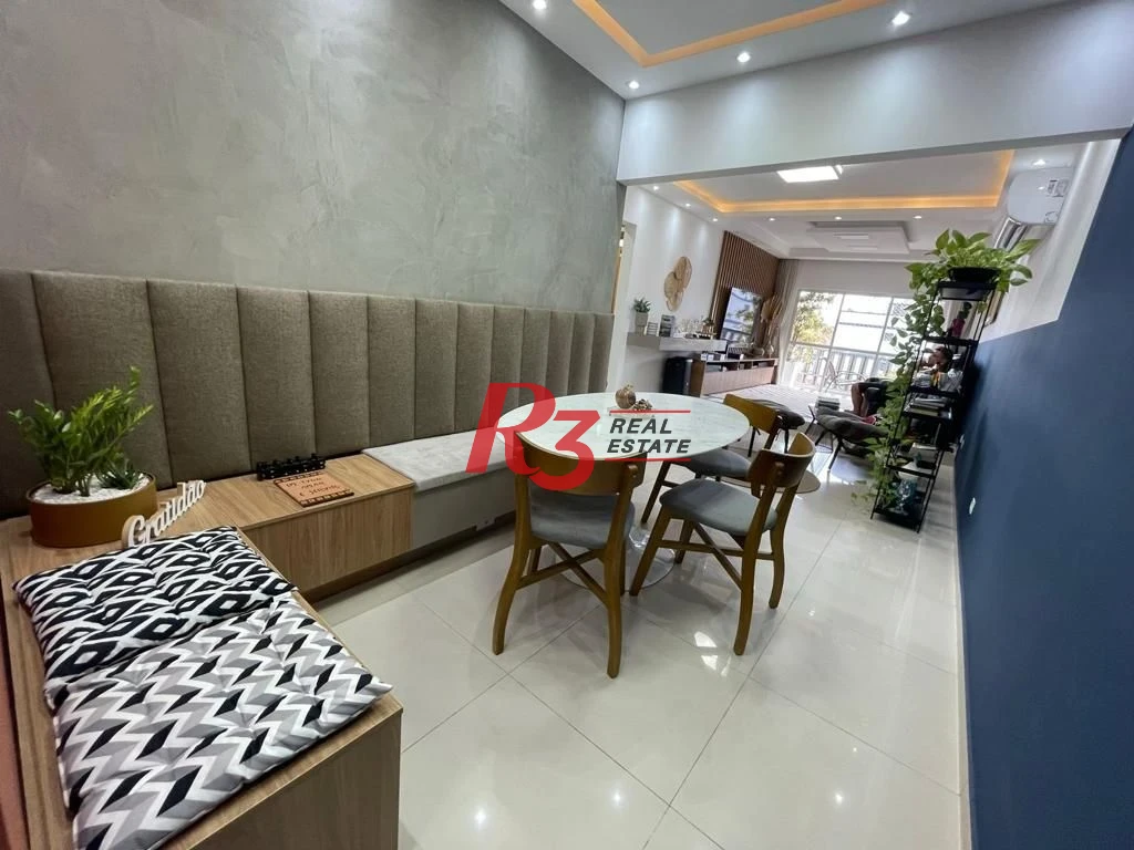 Apartamento à venda, 111 m² por R$ 735.000,00 - Aparecida - Santos/SP