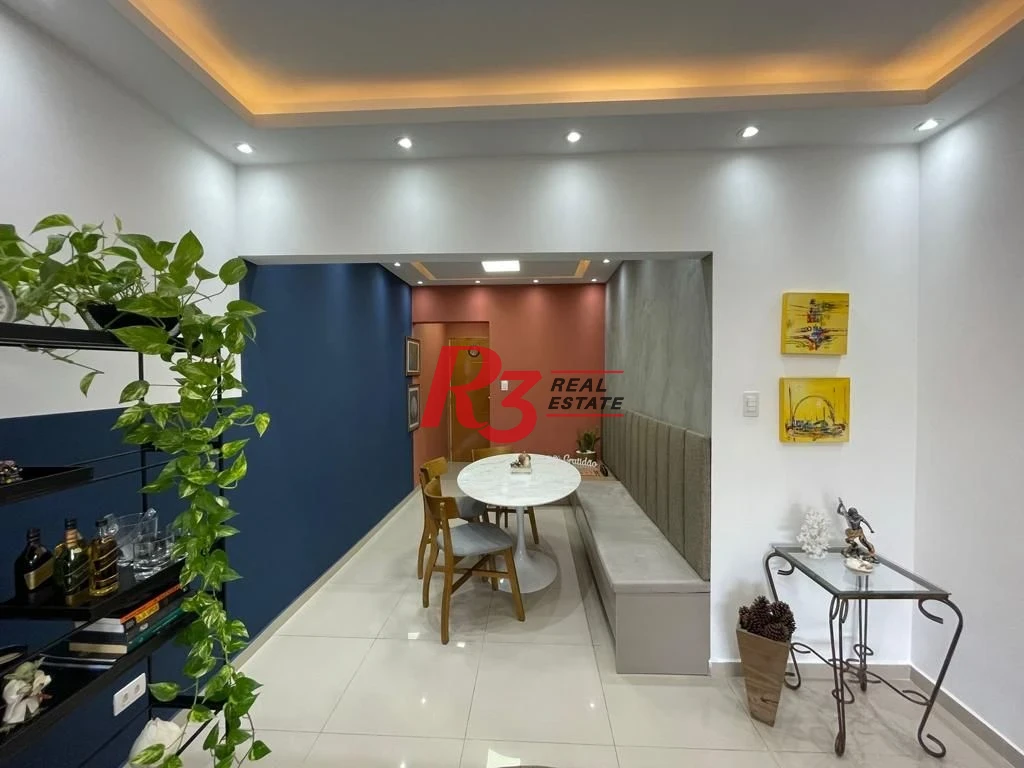 Apartamento à venda, 111 m² por R$ 735.000,00 - Aparecida - Santos/SP