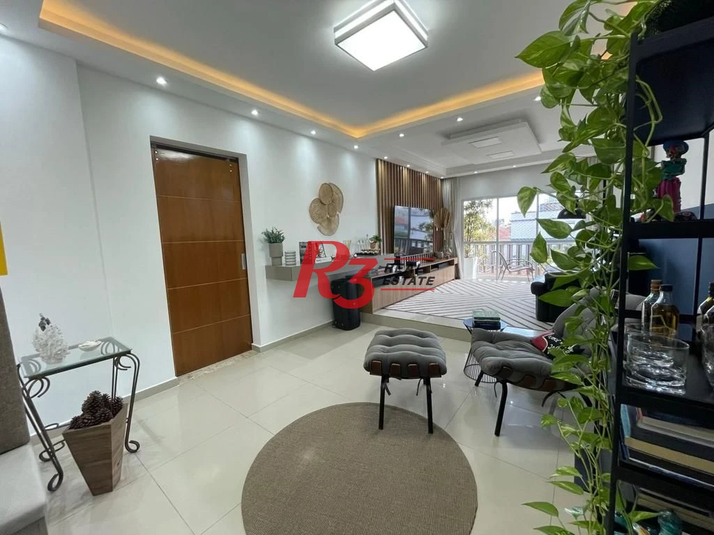 Apartamento à venda, 111 m² por R$ 735.000,00 - Aparecida - Santos/SP