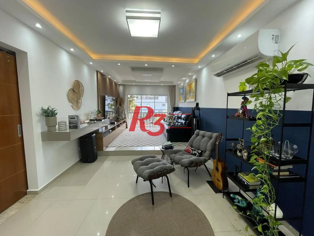 Apartamento à venda, 111 m² por R$ 735.000,00 - Aparecida - Santos/SP