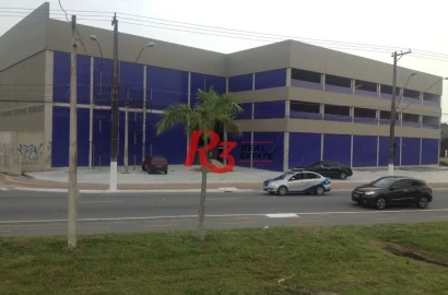 Galpão para alugar, 5611 m²  - Vila Mirim - Praia Grande/SP