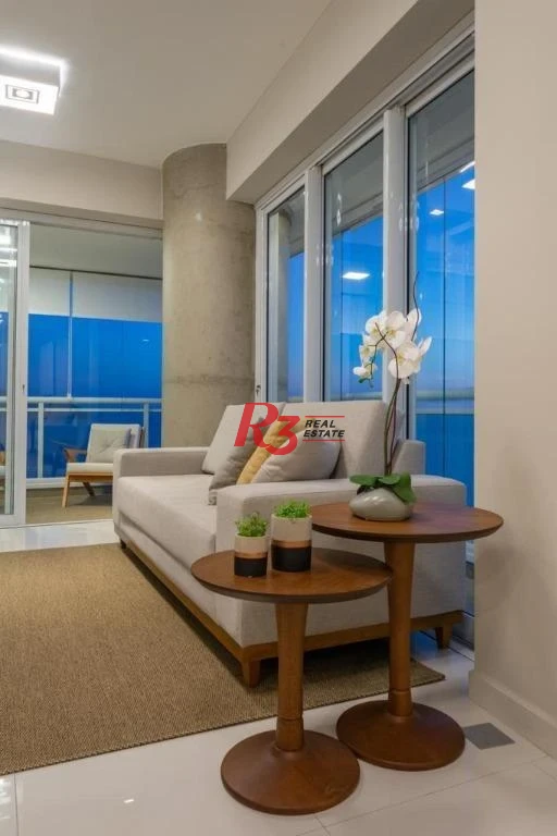 Apartamento à venda, 105 m² por R$ 3.200.000,00 - Pompéia - Santos/SP