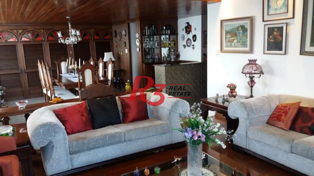 Apartamento com 4 dormitórios à venda, 190 m² por R$ 1.280.000,00 - José Menino - Santos/SP