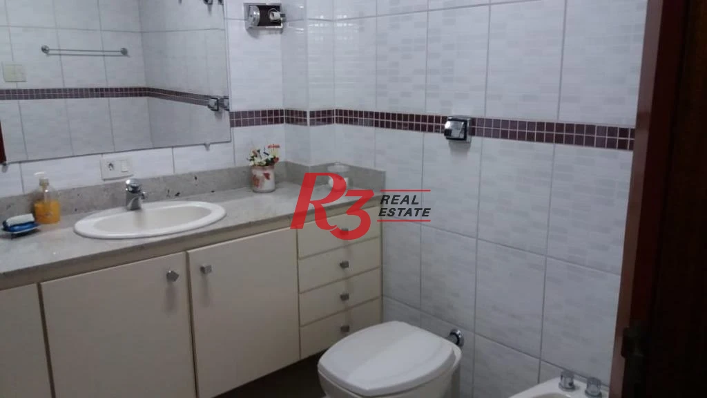 Apartamento com 4 dormitórios à venda, 190 m² por R$ 1.280.000,00 - José Menino - Santos/SP