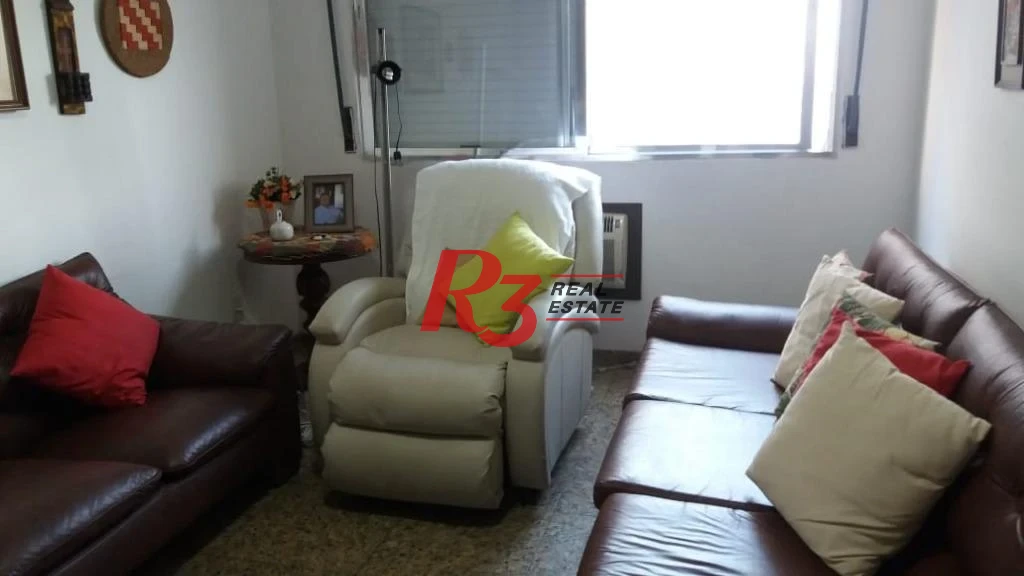 Apartamento com 4 dormitórios à venda, 190 m² por R$ 1.280.000,00 - José Menino - Santos/SP