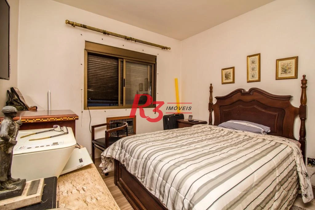 Apartamento com 2 dormitórios à venda, 101 m² por R$ 850.000,00 - Embaré - Santos/SP