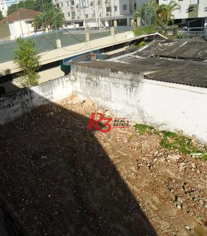 Terreno à venda, 420 m²  - Vila Belmiro - Santos/SP