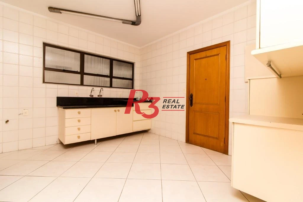 Apartamento com 3 dormitórios à venda, 118 m² - Gonzaga - Santos/SP