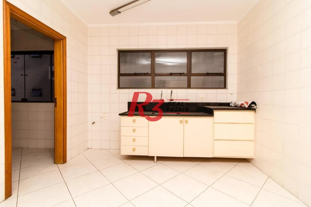 Apartamento com 3 dormitórios à venda, 118 m² - Gonzaga - Santos/SP