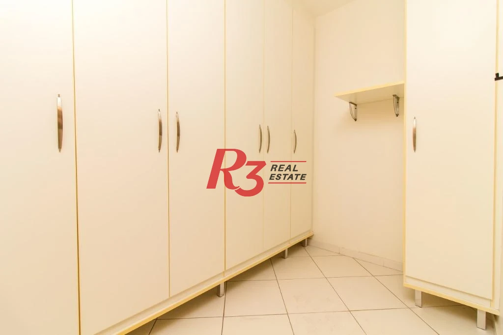 Apartamento com 3 dormitórios à venda, 118 m² - Gonzaga - Santos/SP
