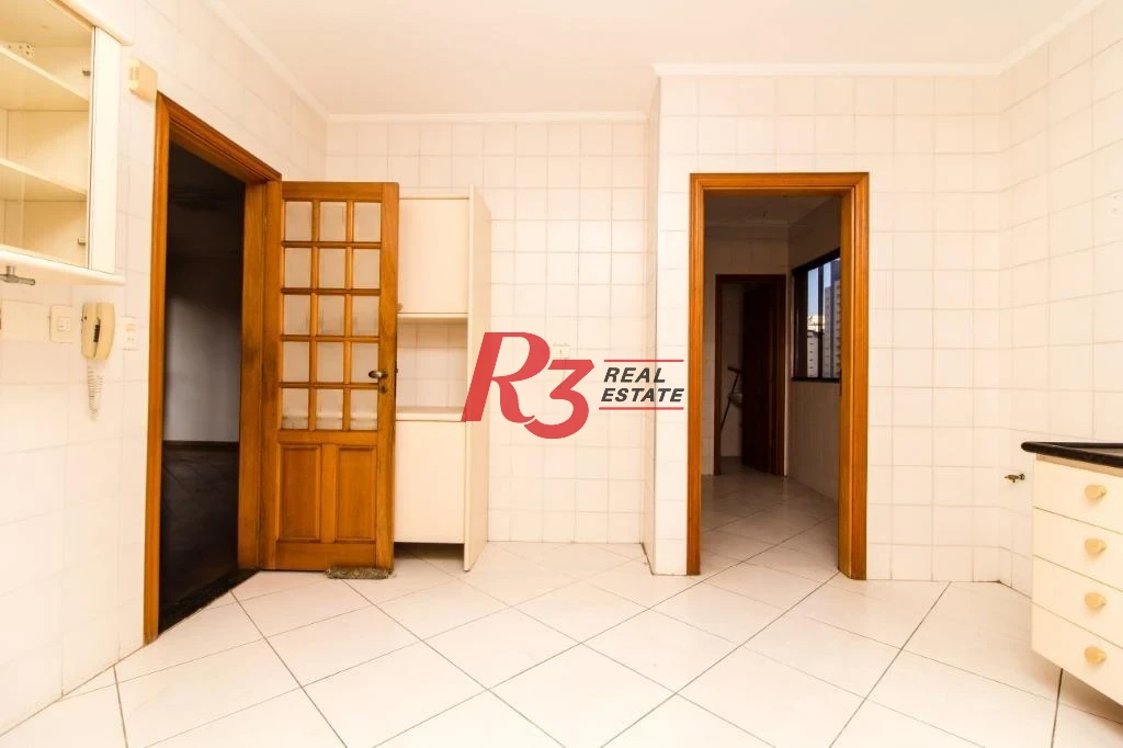 Apartamento com 3 dormitórios à venda, 118 m² - Gonzaga - Santos/SP
