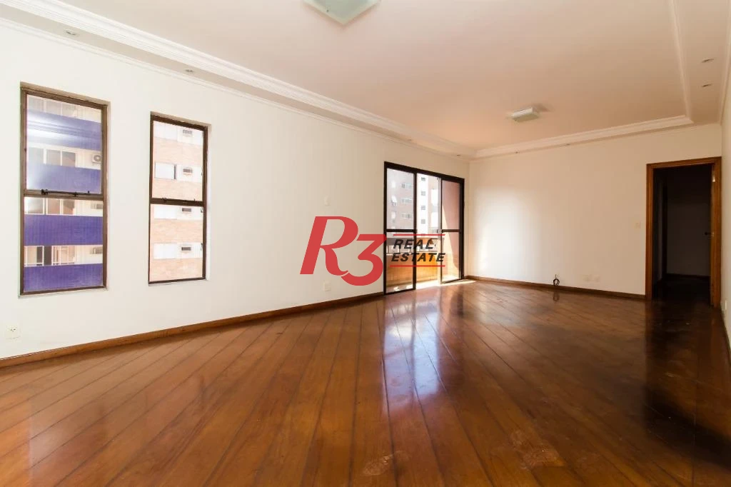 Apartamento com 3 dormitórios à venda, 118 m² - Gonzaga - Santos/SP