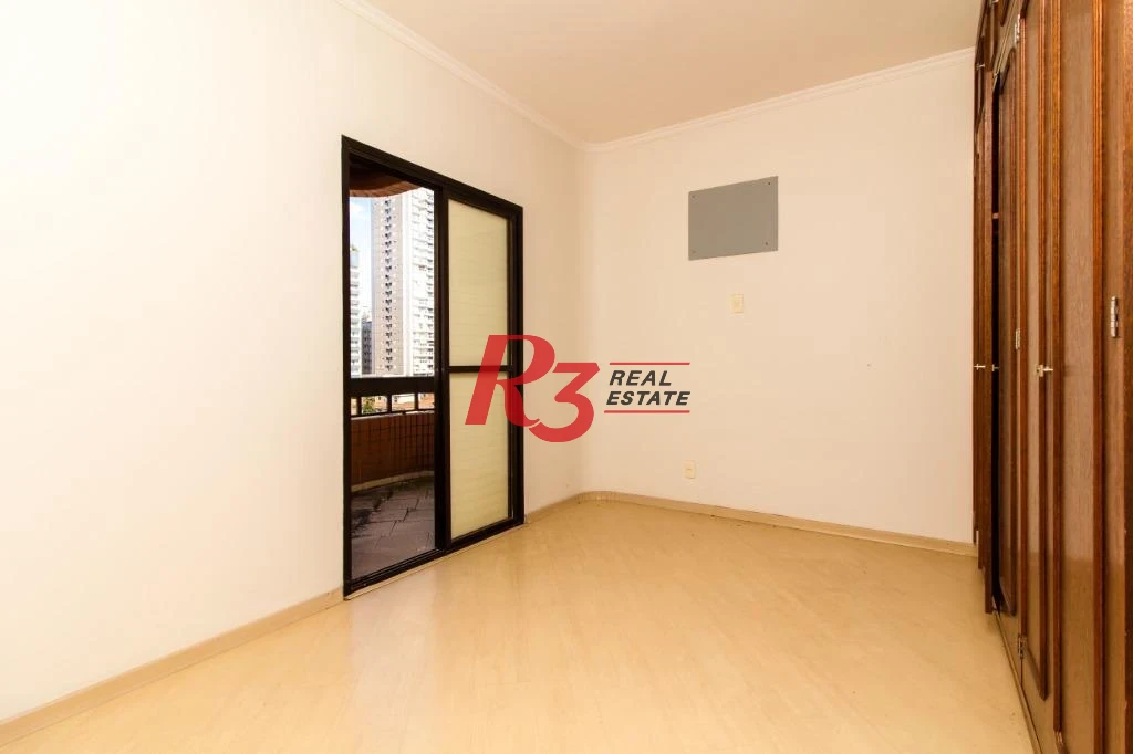 Apartamento com 3 dormitórios à venda, 118 m² - Gonzaga - Santos/SP