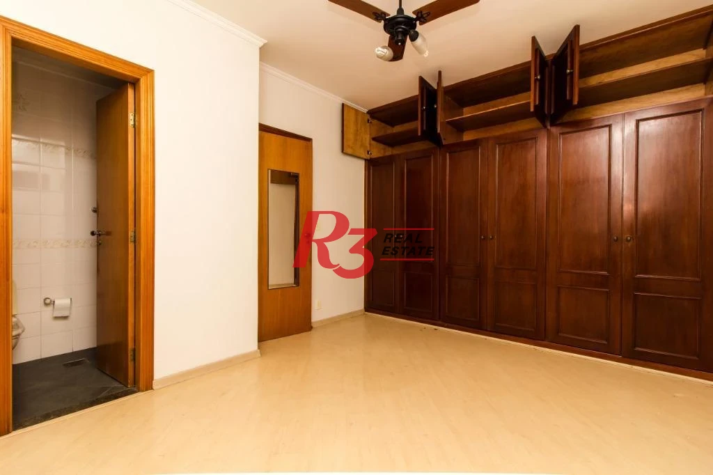 Apartamento com 3 dormitórios à venda, 118 m² - Gonzaga - Santos/SP
