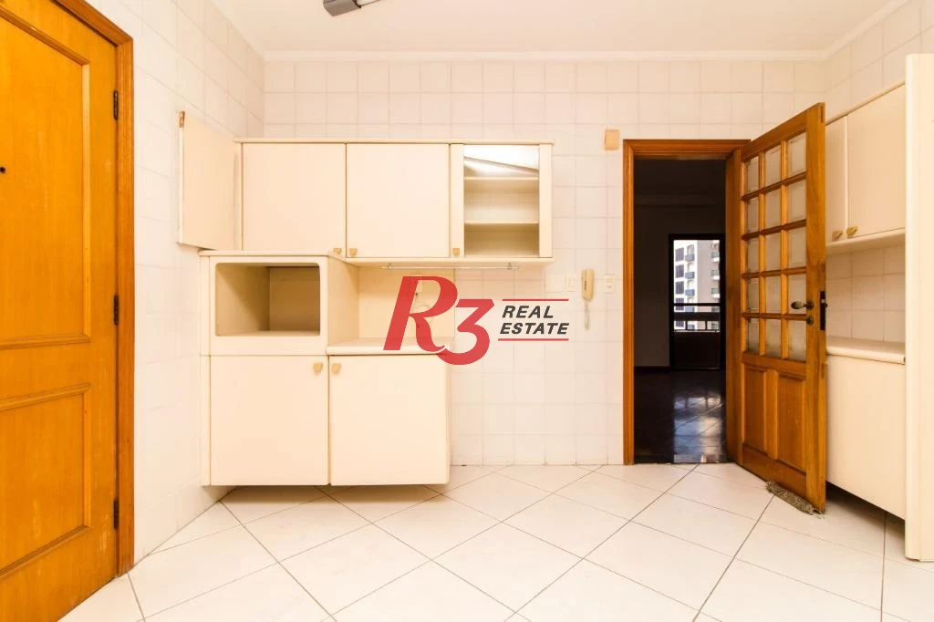 Apartamento com 3 dormitórios à venda, 118 m² - Gonzaga - Santos/SP