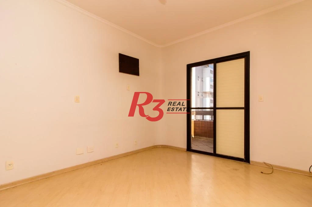 Apartamento com 3 dormitórios à venda, 118 m² - Gonzaga - Santos/SP