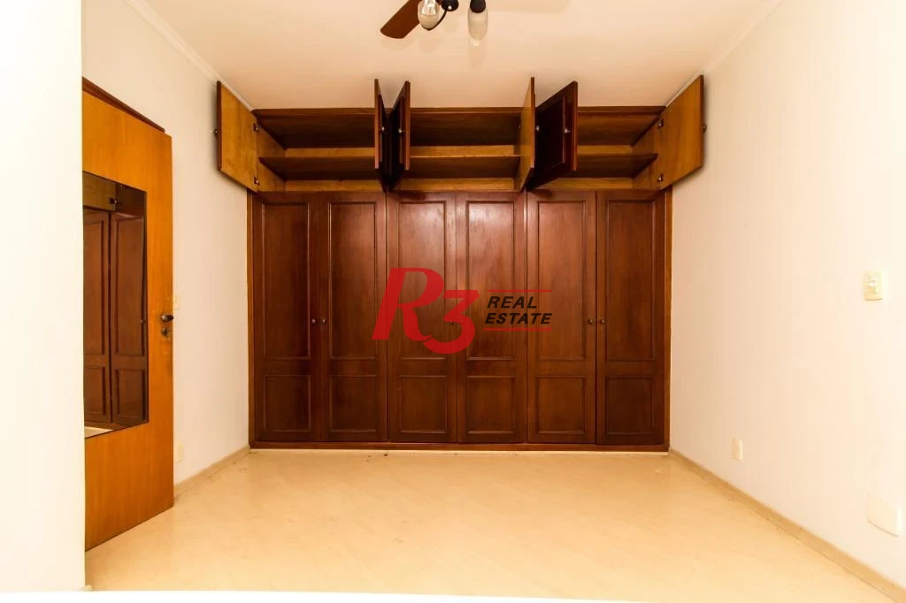 Apartamento com 3 dormitórios à venda, 118 m² - Gonzaga - Santos/SP