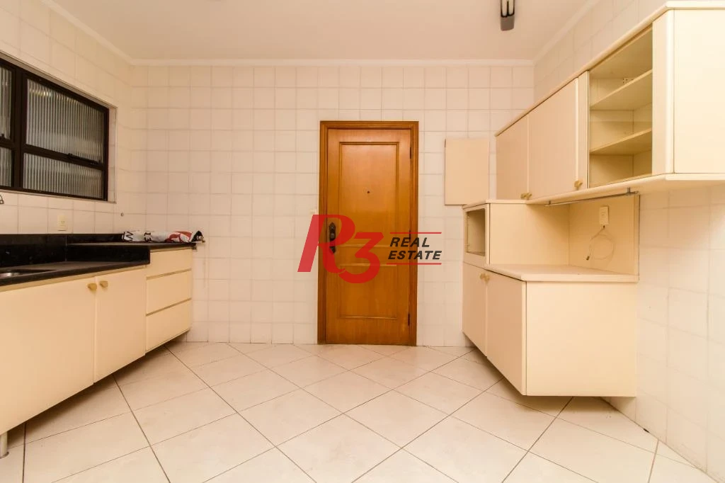 Apartamento com 3 dormitórios à venda, 118 m² - Gonzaga - Santos/SP