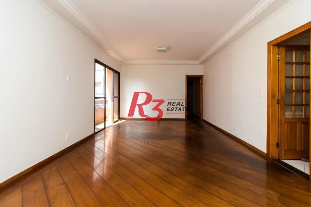 Apartamento com 3 dormitórios à venda, 118 m² - Gonzaga - Santos/SP