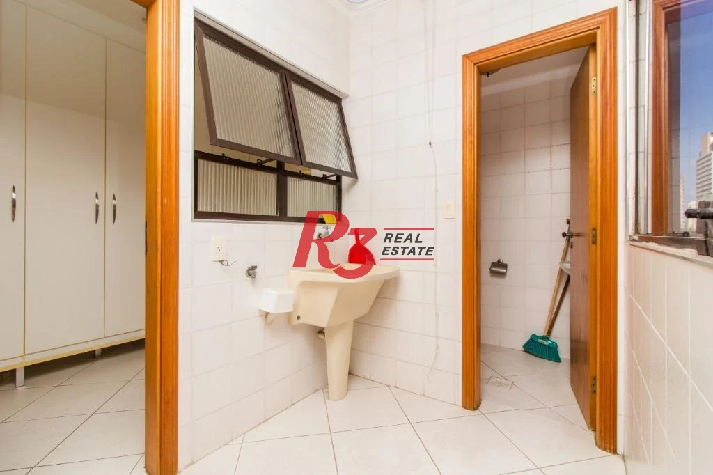Apartamento com 3 dormitórios à venda, 118 m² - Gonzaga - Santos/SP