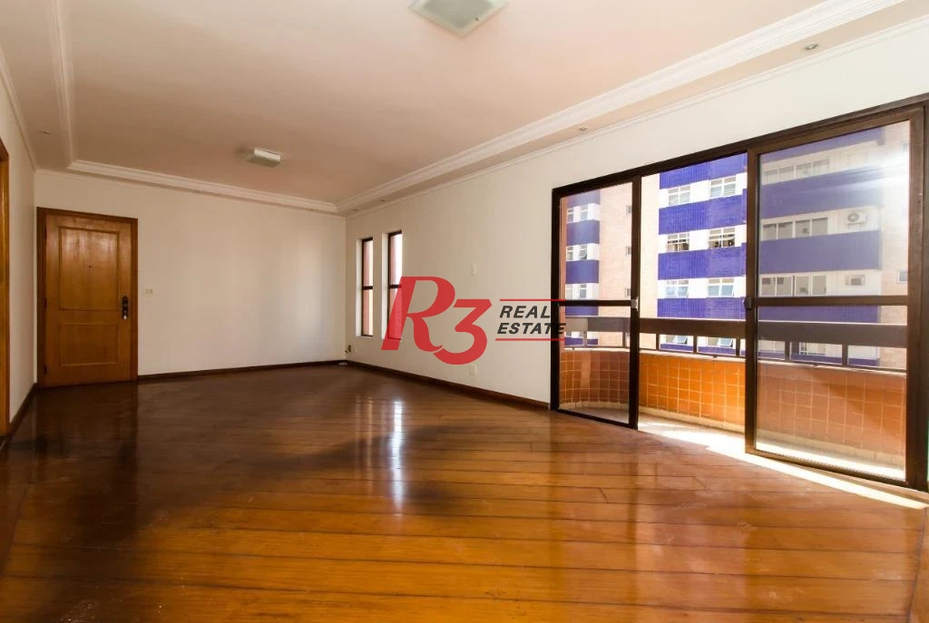 Apartamento com 3 dormitórios à venda, 118 m² - Gonzaga - Santos/SP