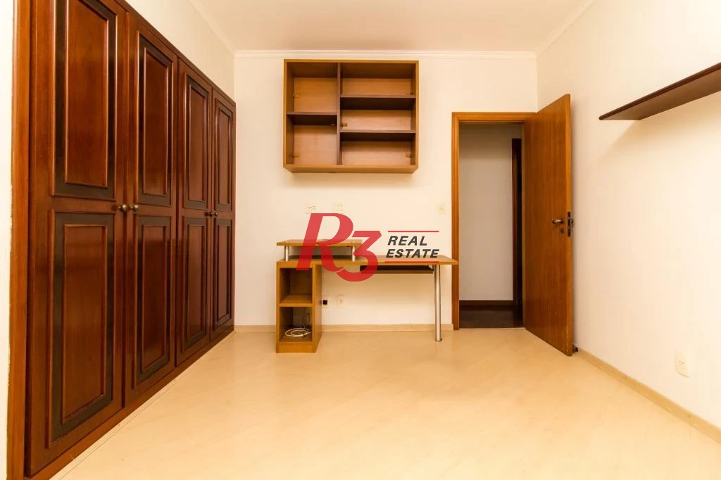 Apartamento com 3 dormitórios à venda, 118 m² - Gonzaga - Santos/SP