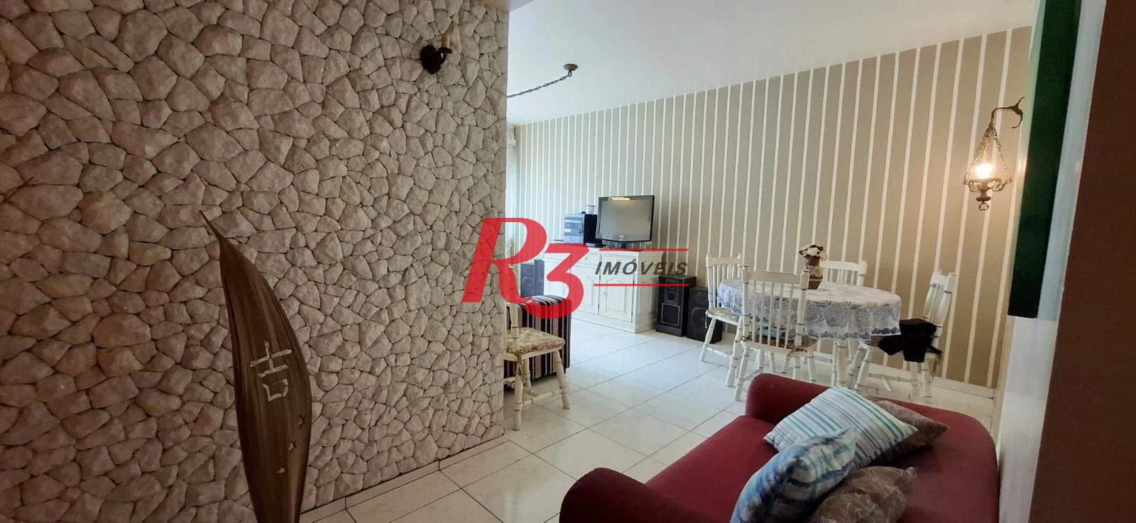 Apartamento com 3 dormitórios, 110 m² - venda por R$ 1.060.000,00 ou aluguel por R$ 6.000,00/mês - Ponta da Praia - Santos/SP