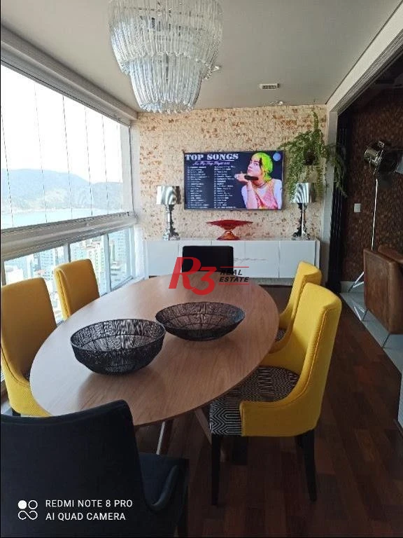 Apartamento com 1 dormitório à venda, 106 m² - Aparecida - Santos/SP